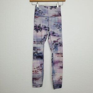 Lululemon Wunder Under High-Rise 7/8 Tight Luxtreme 25" Sz 2 Sunrise Silhouette